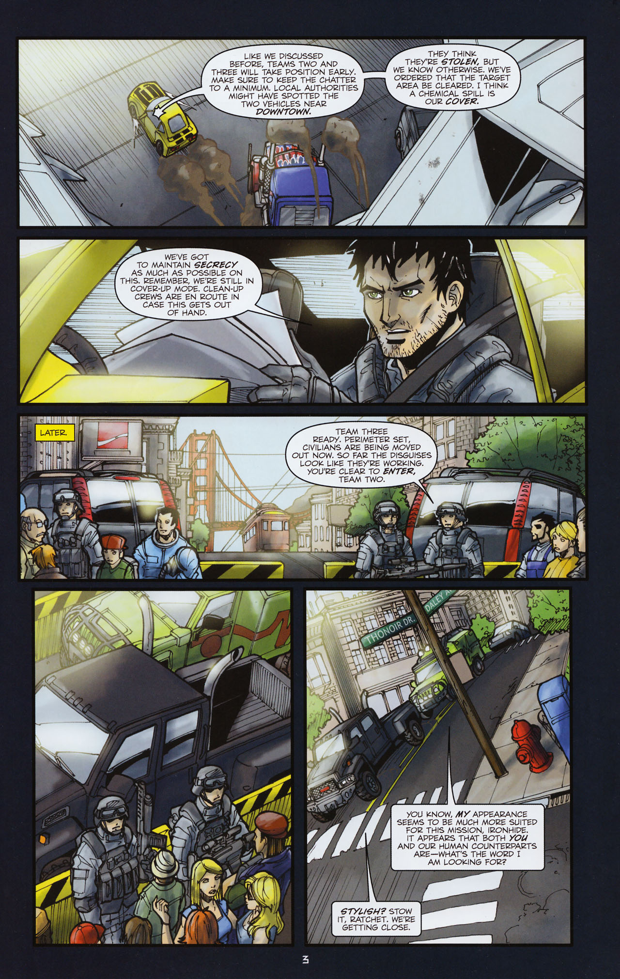 Read online Transformers: Alliance comic -  Issue #4 - 5