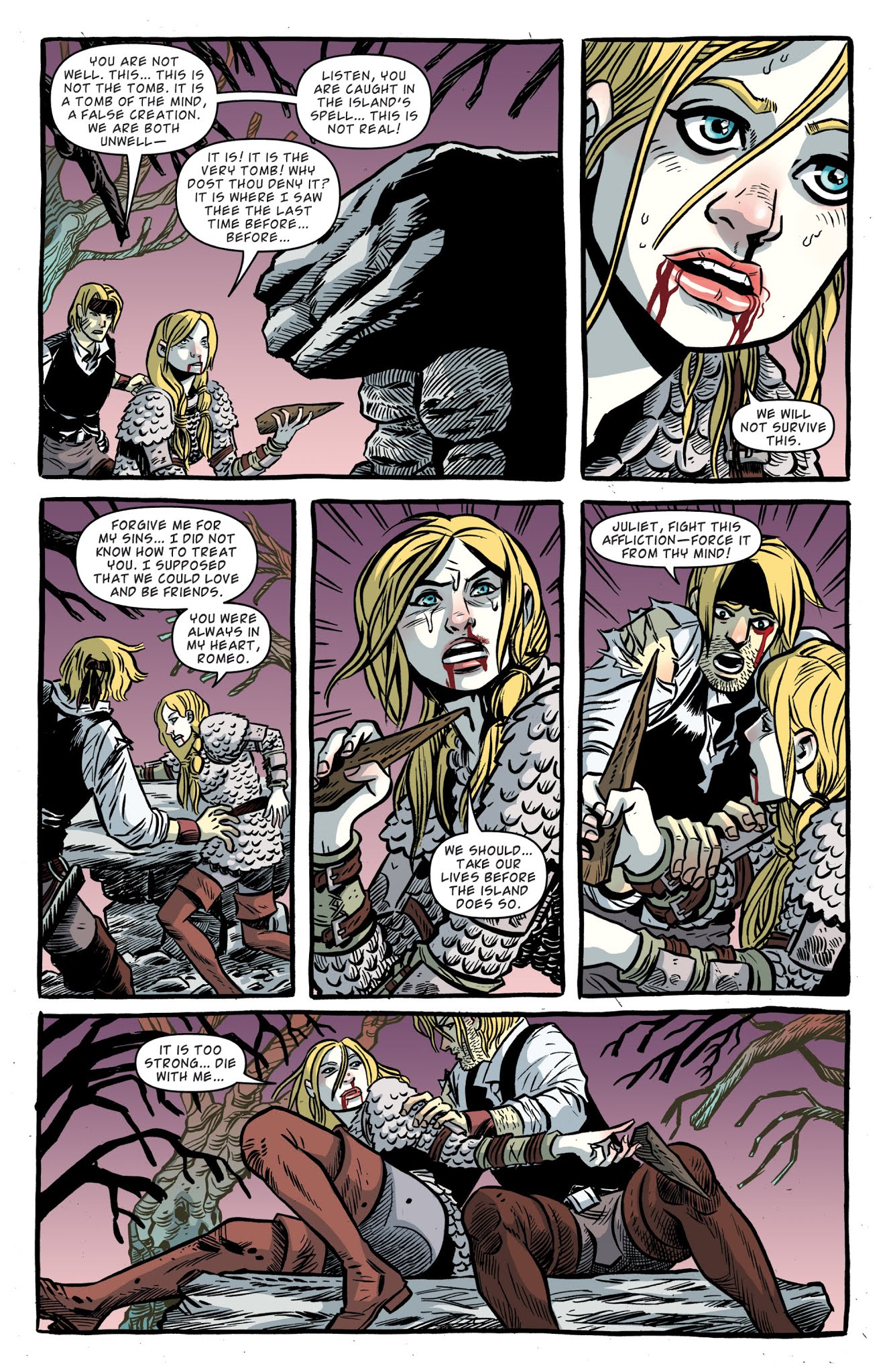 Read online Kill Shakespeare: The Tide of Blood comic -  Issue # TPB - 52