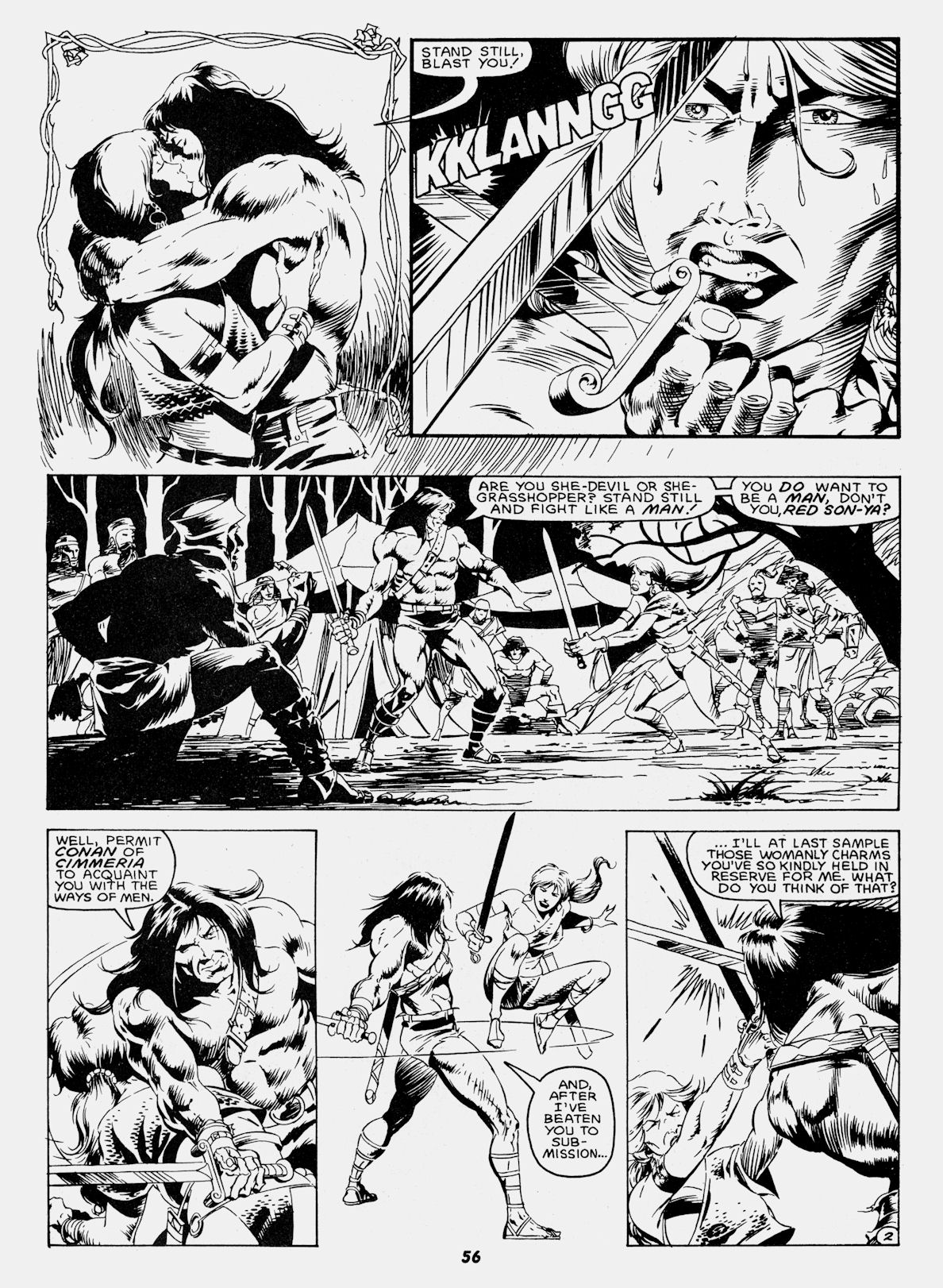 Read online Conan Saga comic -  Issue #73 - 56