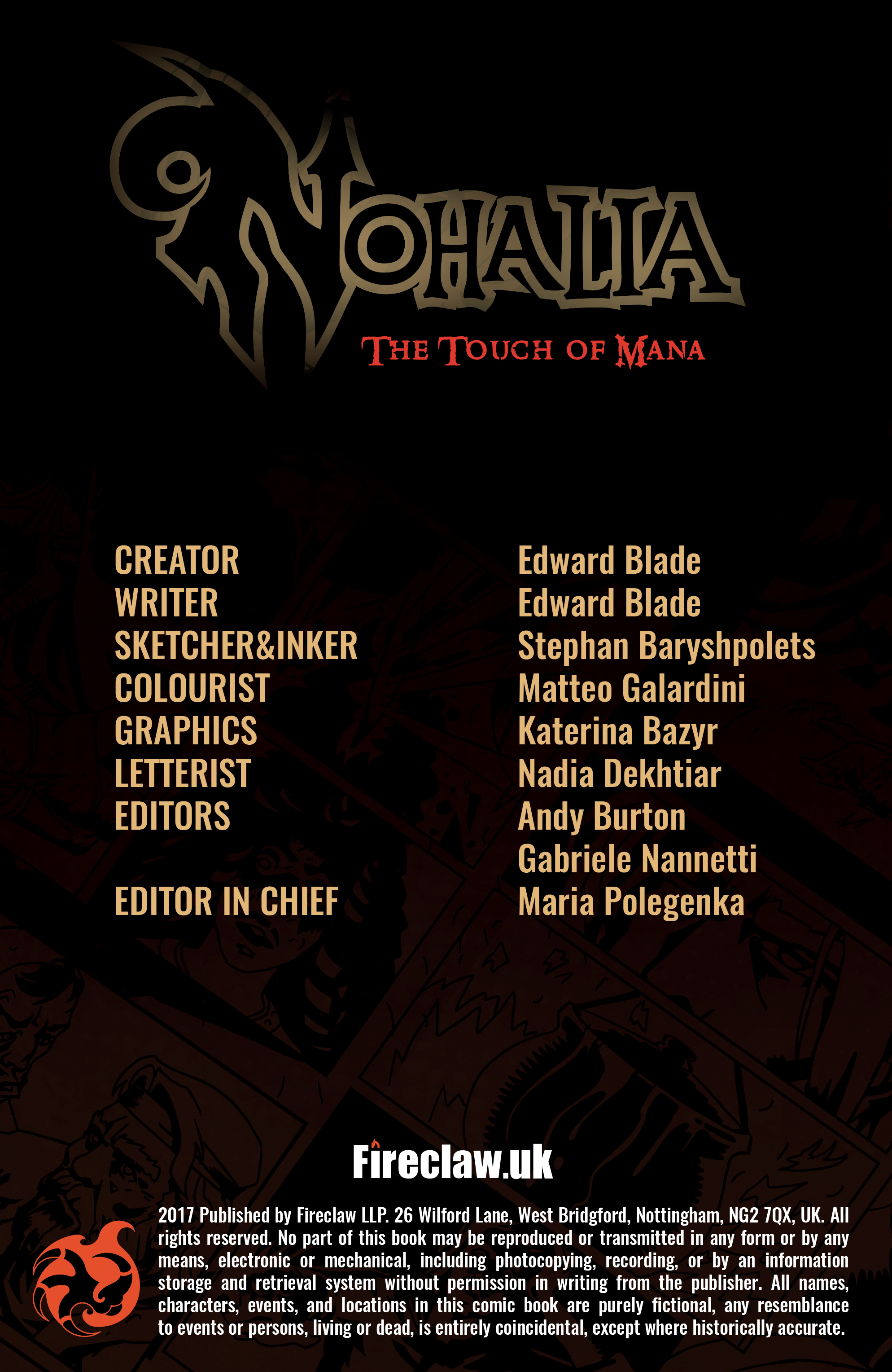 Read online Nohalia comic -  Issue #1 - 2