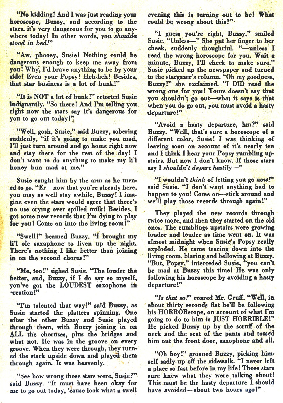 Read online Buzzy comic -  Issue #51 - 28