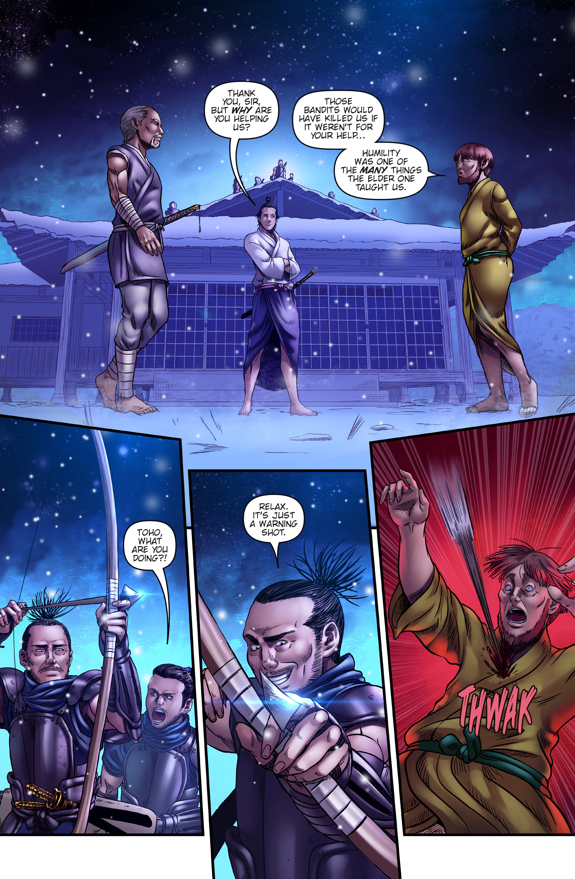 Read online Honor and Curse comic -  Issue #5 - 13