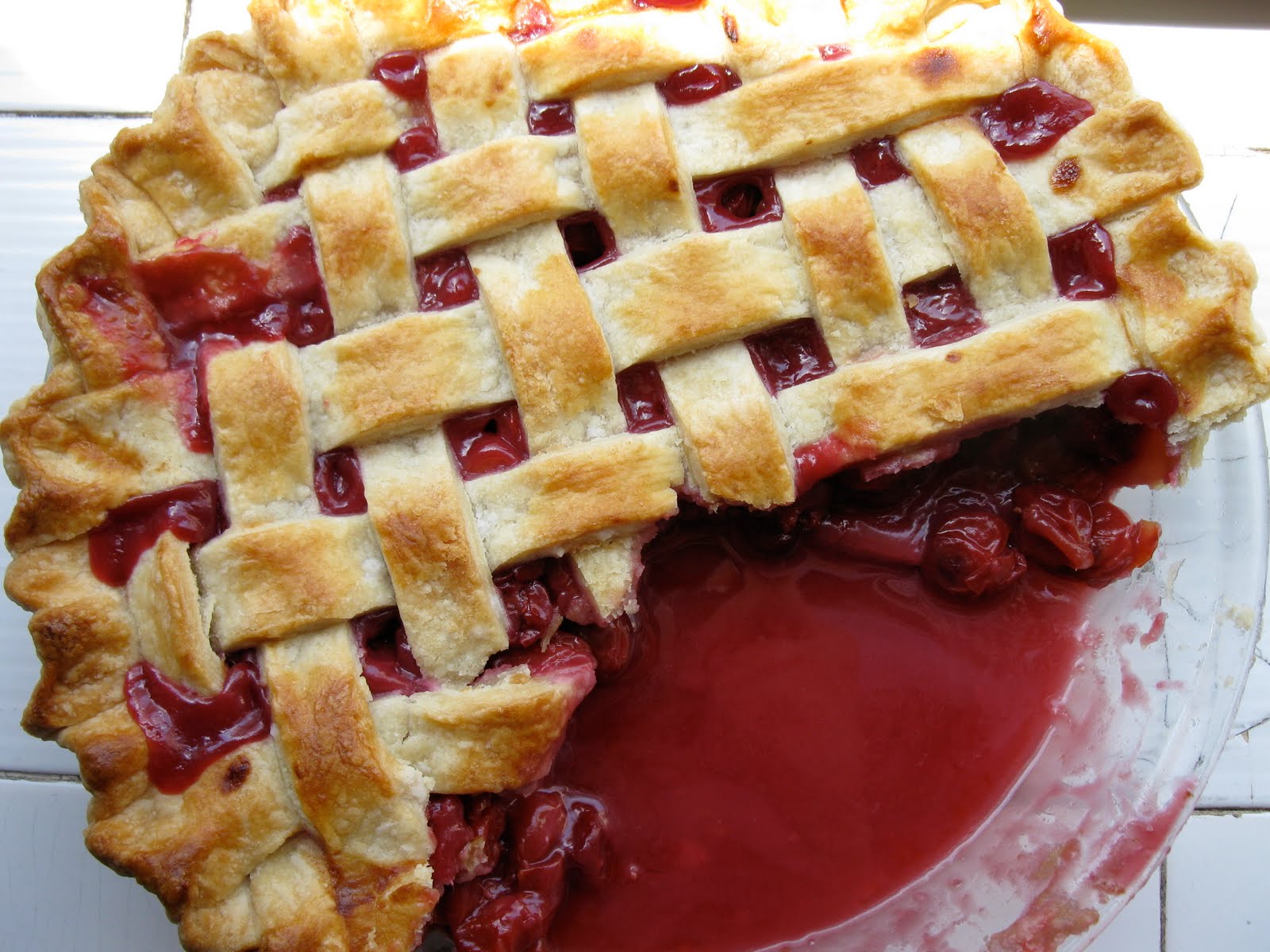 Cook Without a Kitchen: Pie #2: Sour Cherry