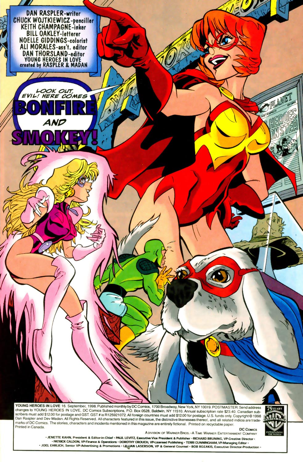 Read online Young Heroes in Love comic -  Issue #16 - 3