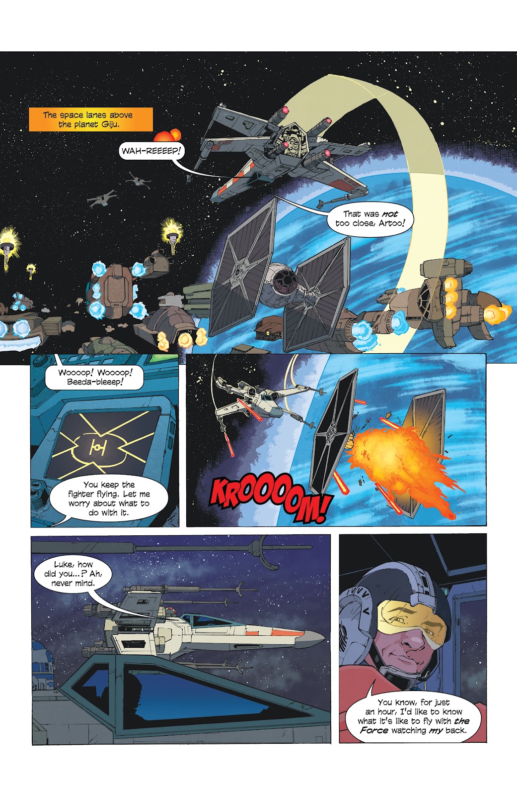 Star Wars Adventures: The Weapon of A Jedi issue 1 - Page 4