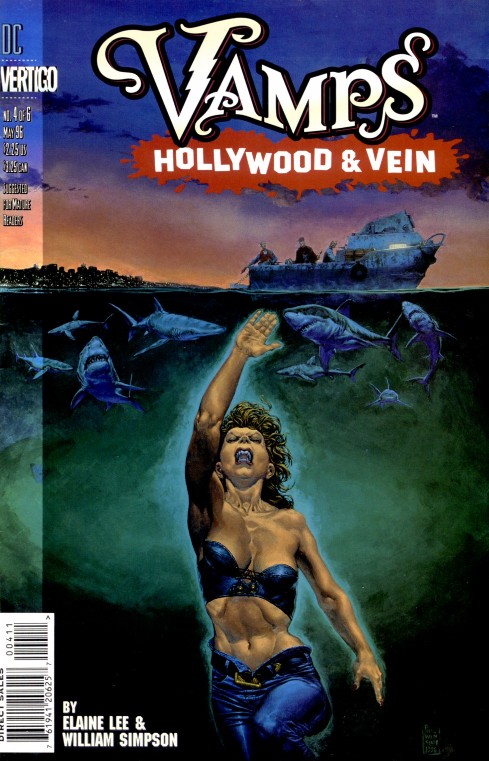 Read online Vamps: Hollywood & Vein comic -  Issue #4 - 1