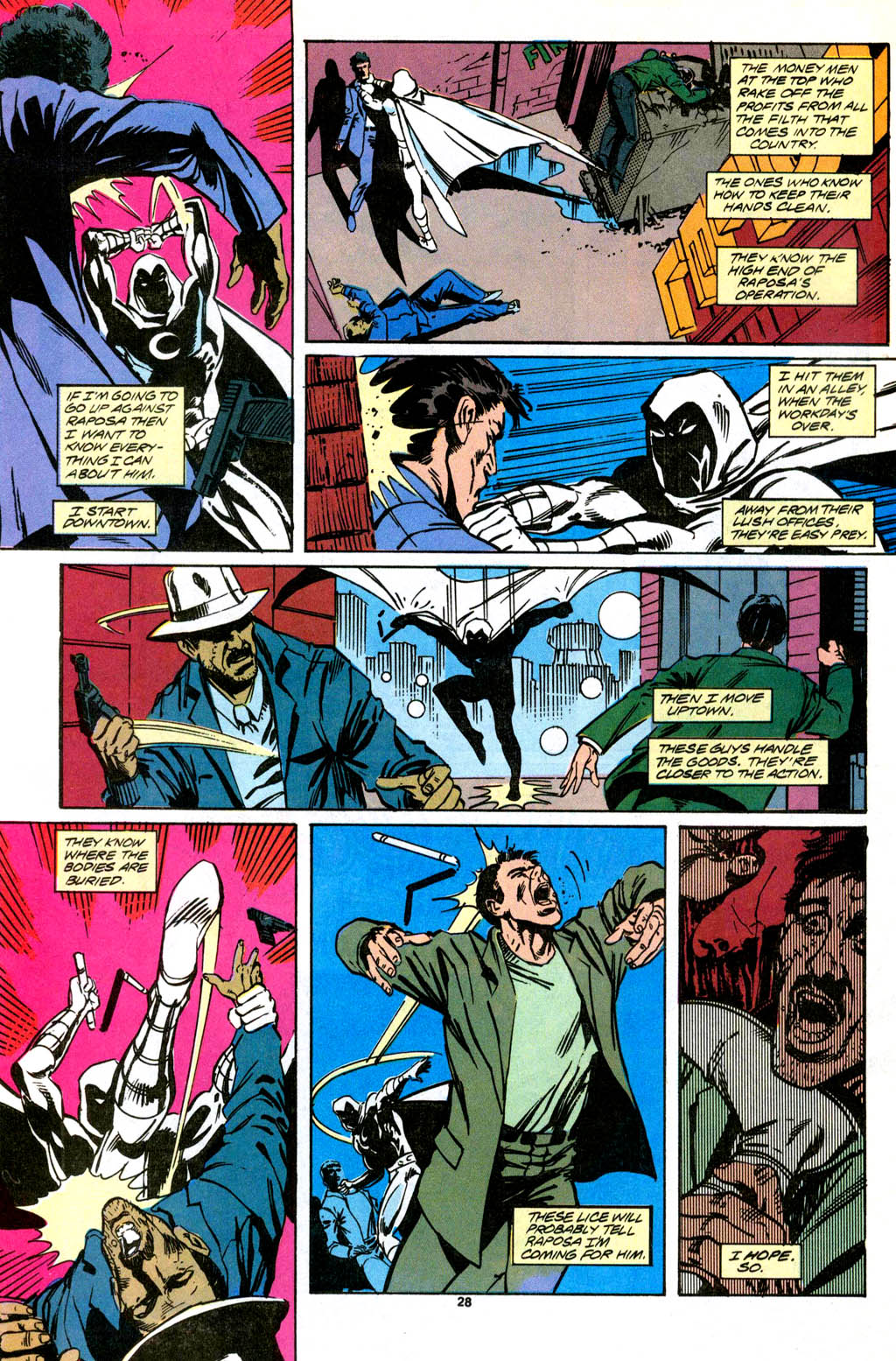 Read online Marc Spector: Moon Knight comic -  Issue #23 - 22