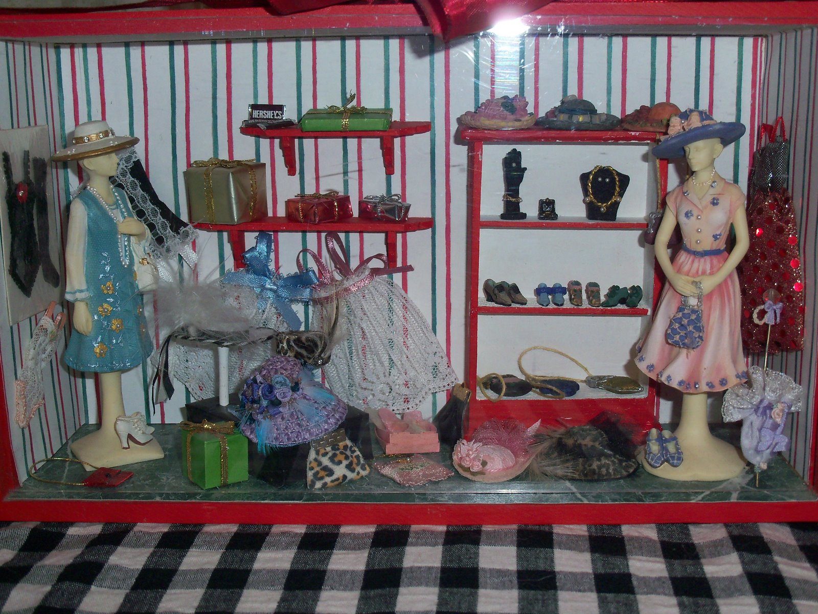 dollhouse dress shop
