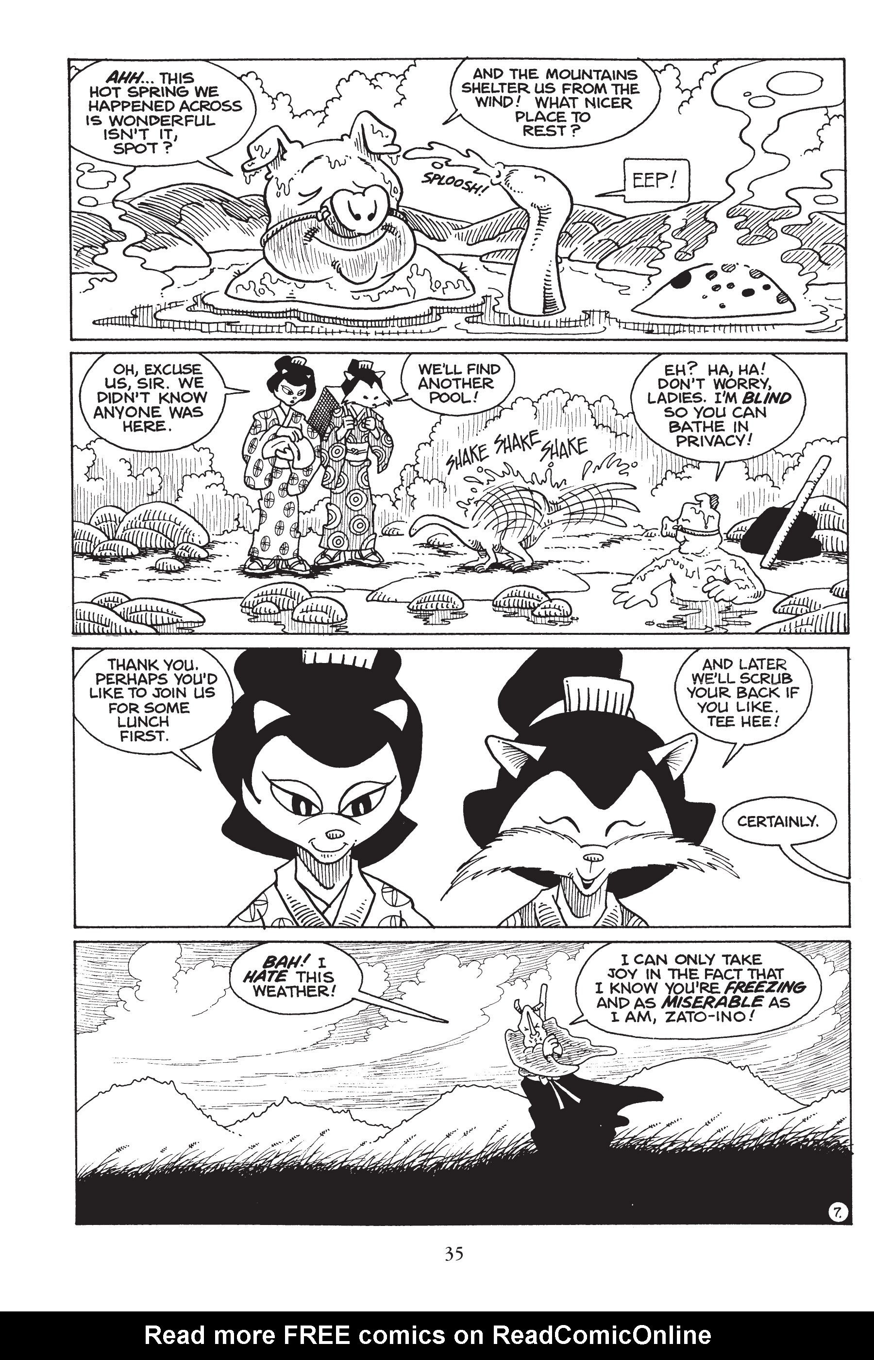 Read online Usagi Yojimbo (1987) comic -  Issue # _TPB 4 - 36
