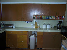 the kitchen { before }