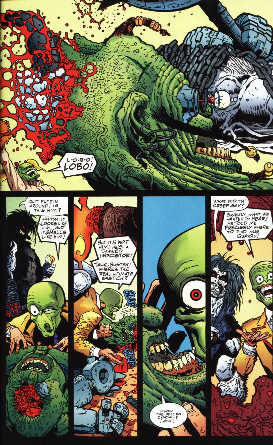 Read online Lobo/Mask comic -  Issue #2 - 6
