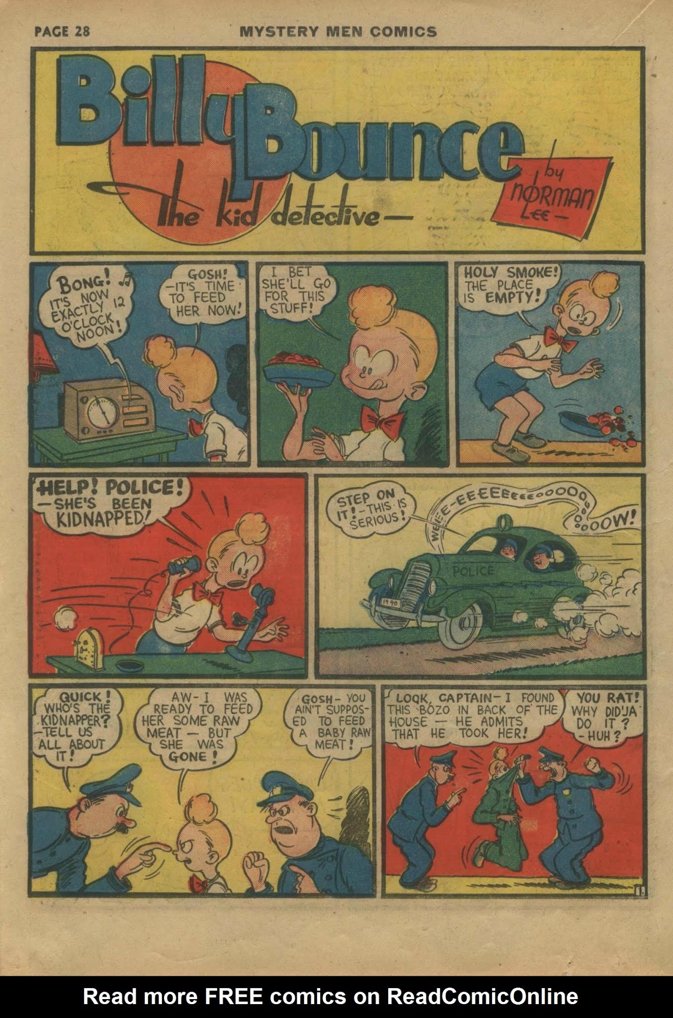 Read online Mystery Men Comics comic -  Issue #14 - 30