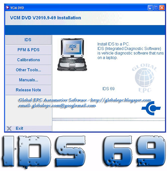 Ford ids calibration files vseramini
