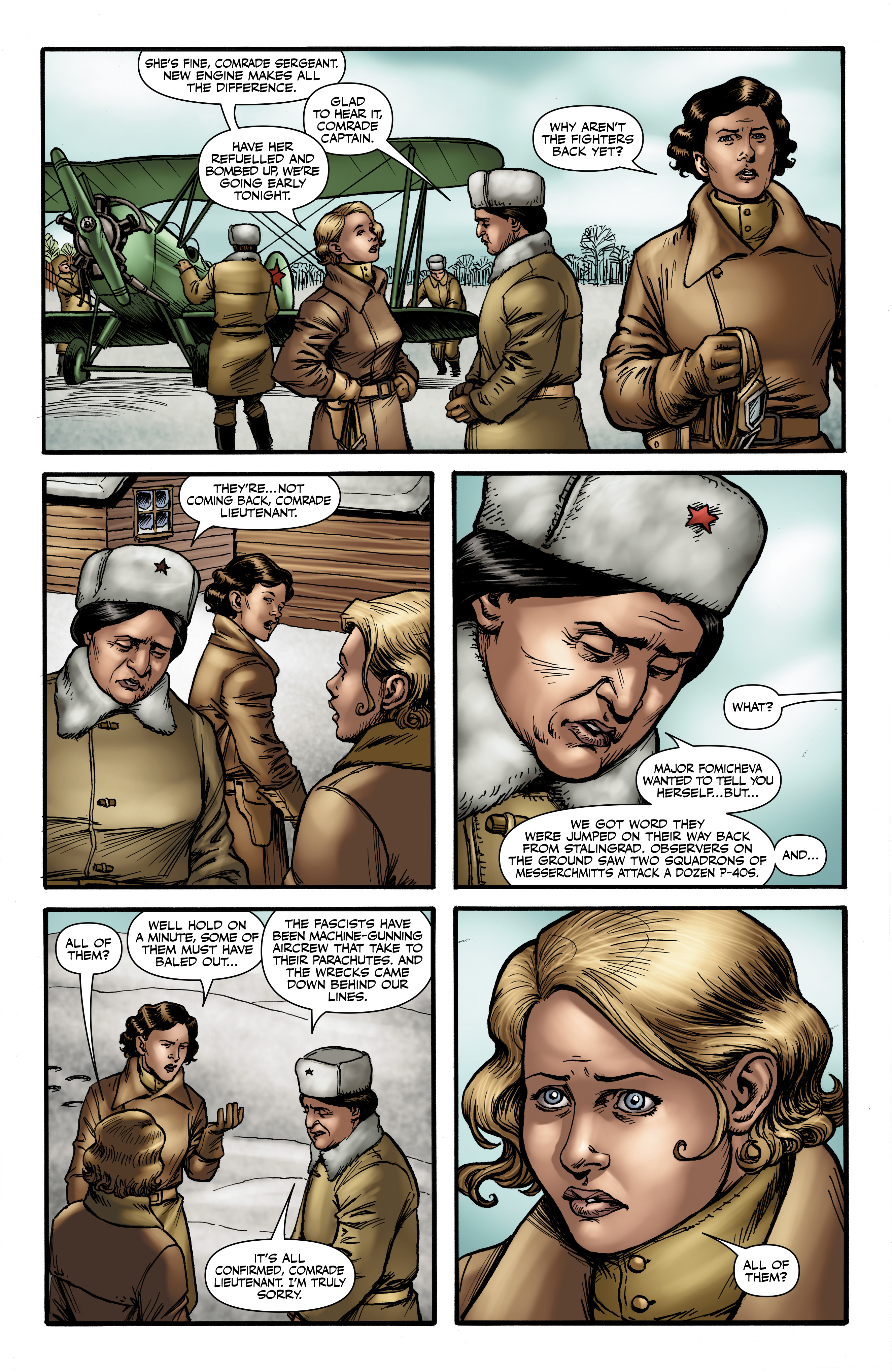 Read online Battlefields: Night Witches comic -  Issue # TPB - 58