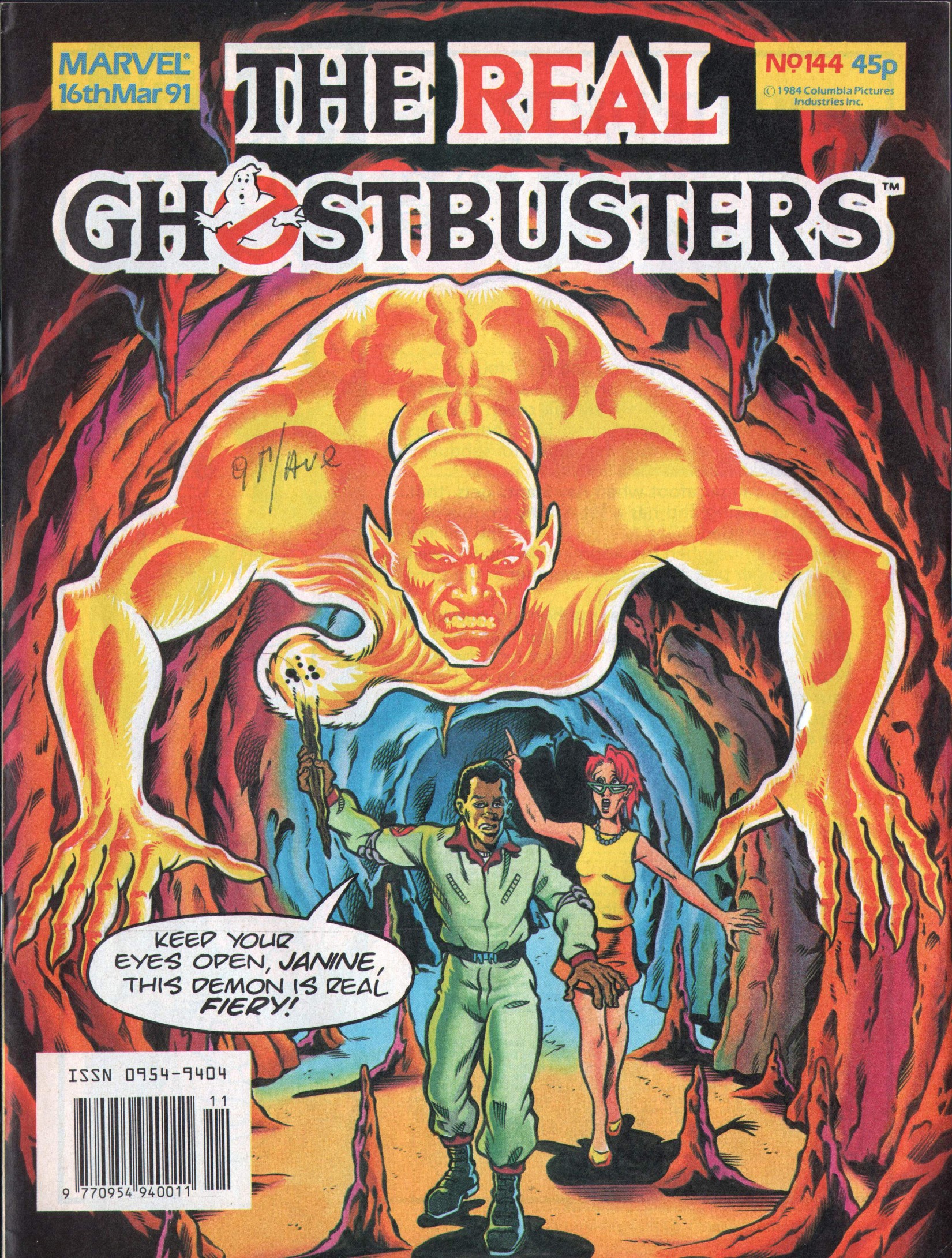 Read online The Real Ghostbusters comic -  Issue #144 - 1