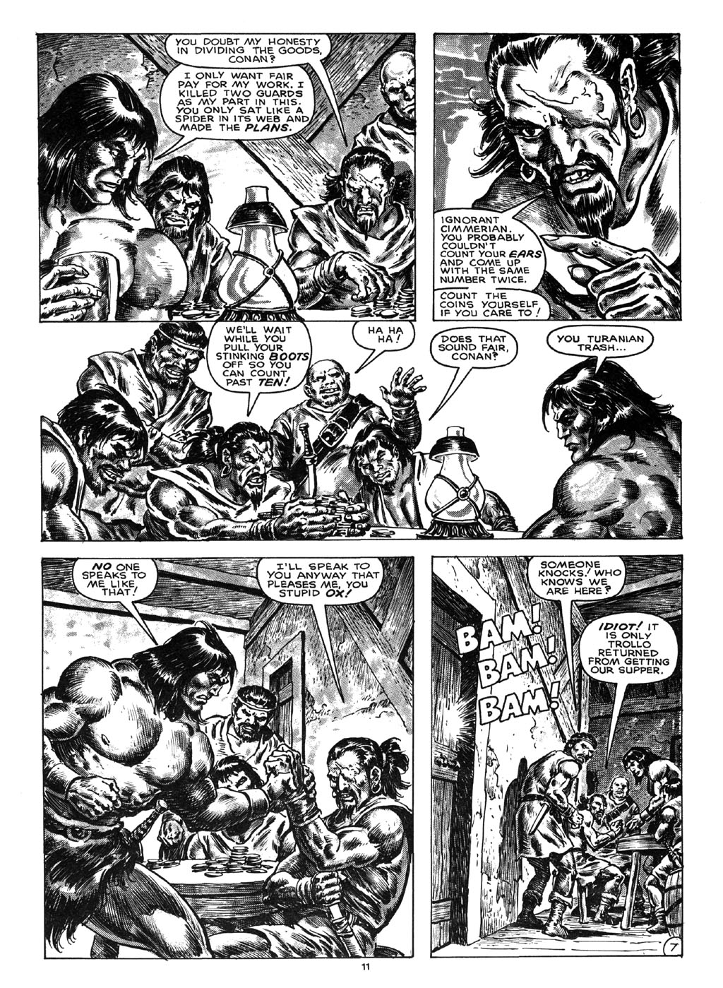 Read online The Savage Sword Of Conan comic -  Issue #164 - 9