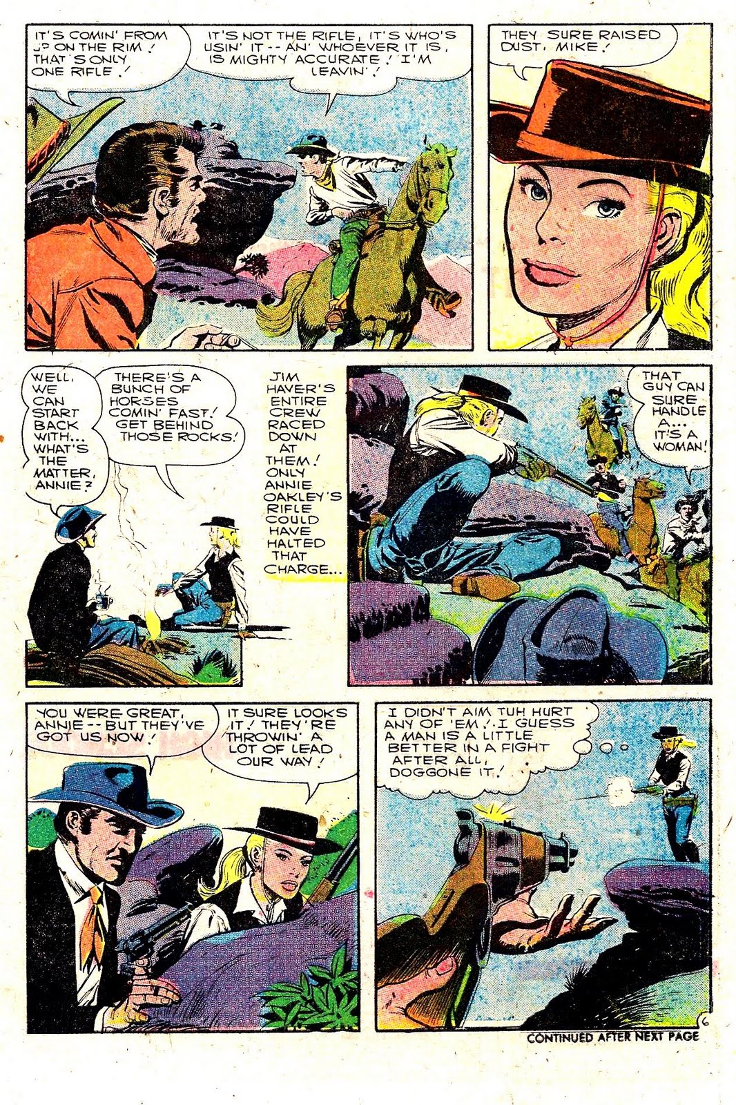 Once Upon A Time In The West In Comics: Annie Oakley Wears the Pants in ...