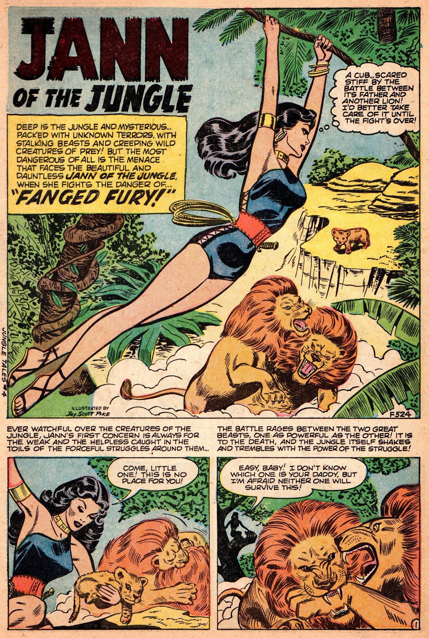 Read online Jungle Tales comic -  Issue #4 - 3