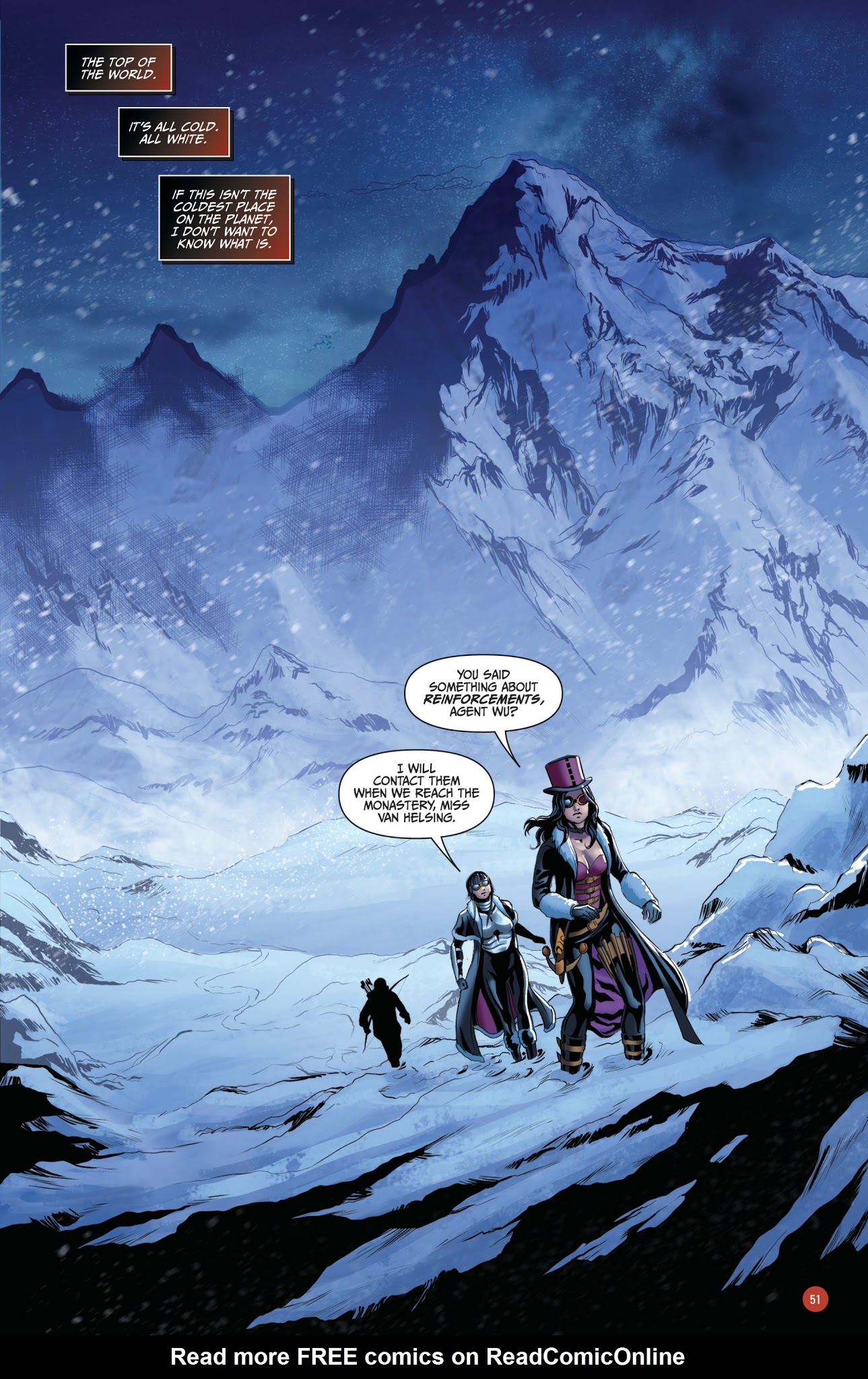 Read online Van Helsing vs. Werewolf comic -  Issue # _TPB 1 - 52