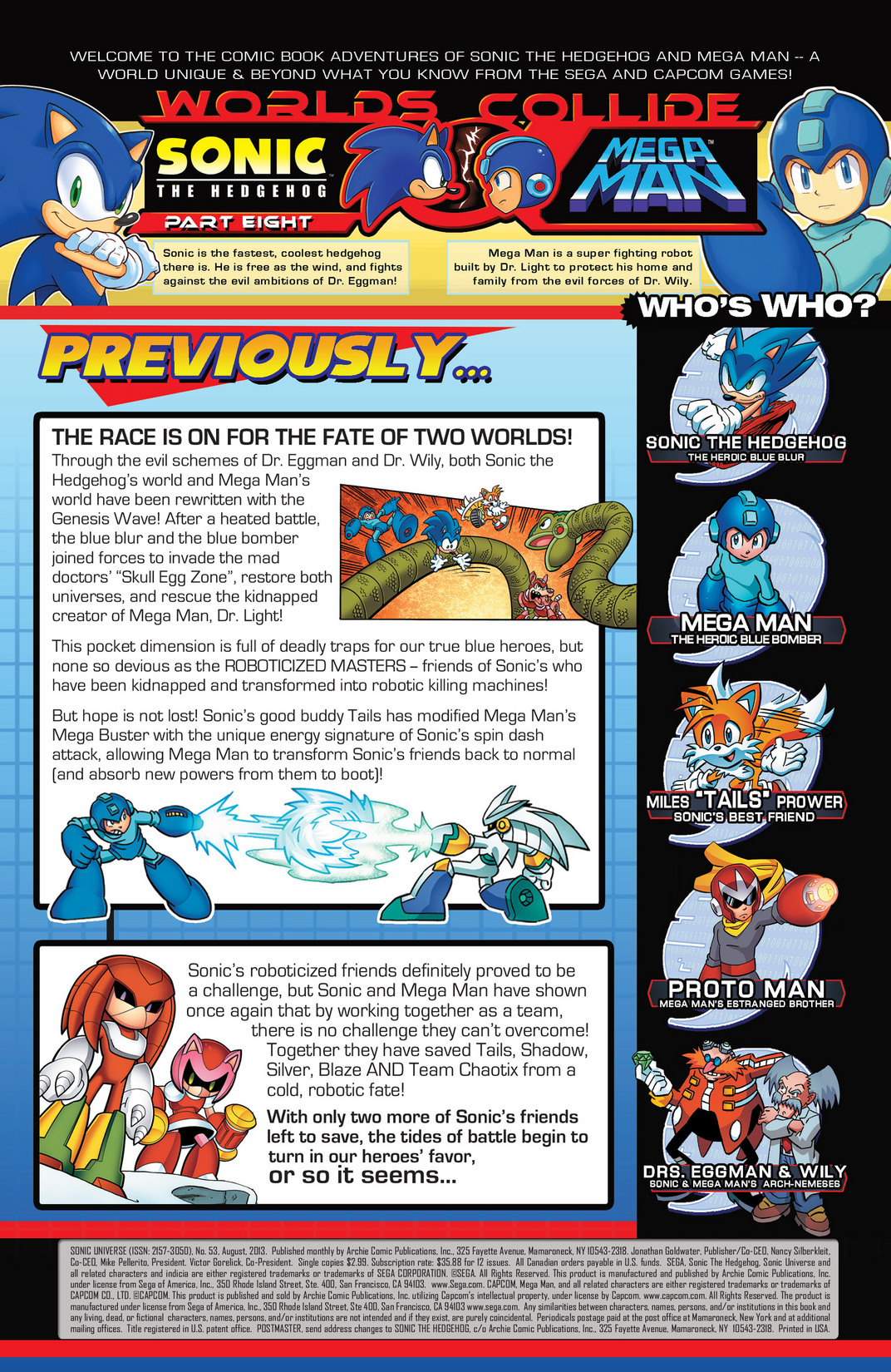 Read online Sonic Mega Man Worlds Collide comic -  Issue # Vol 2 - 84