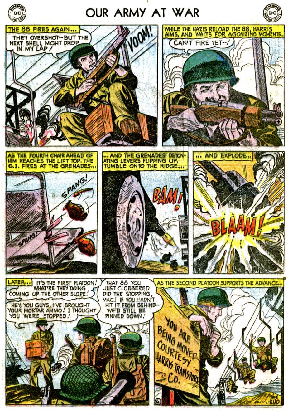 Read online Our Army at War (1952) comic -  Issue #40 - 18