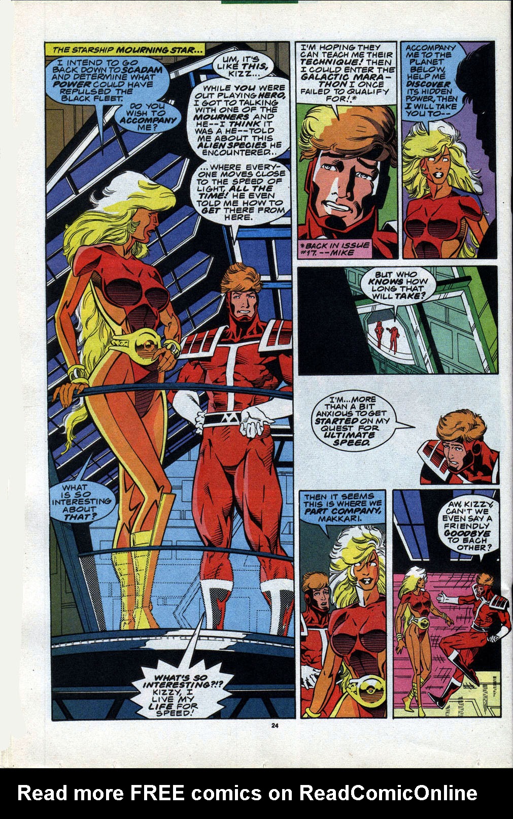 Read online Quasar comic -  Issue #43 - 18