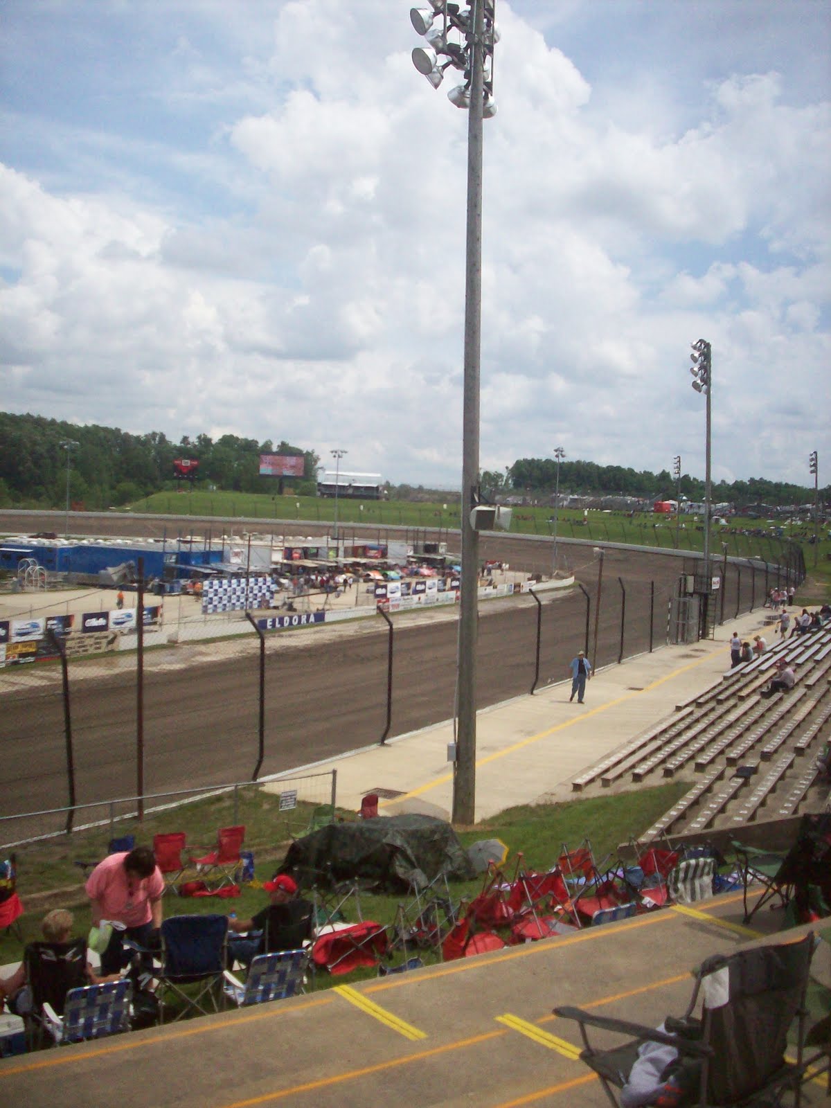 Fans In The Stands My Eldora Experience. Skirtsandscuffs test