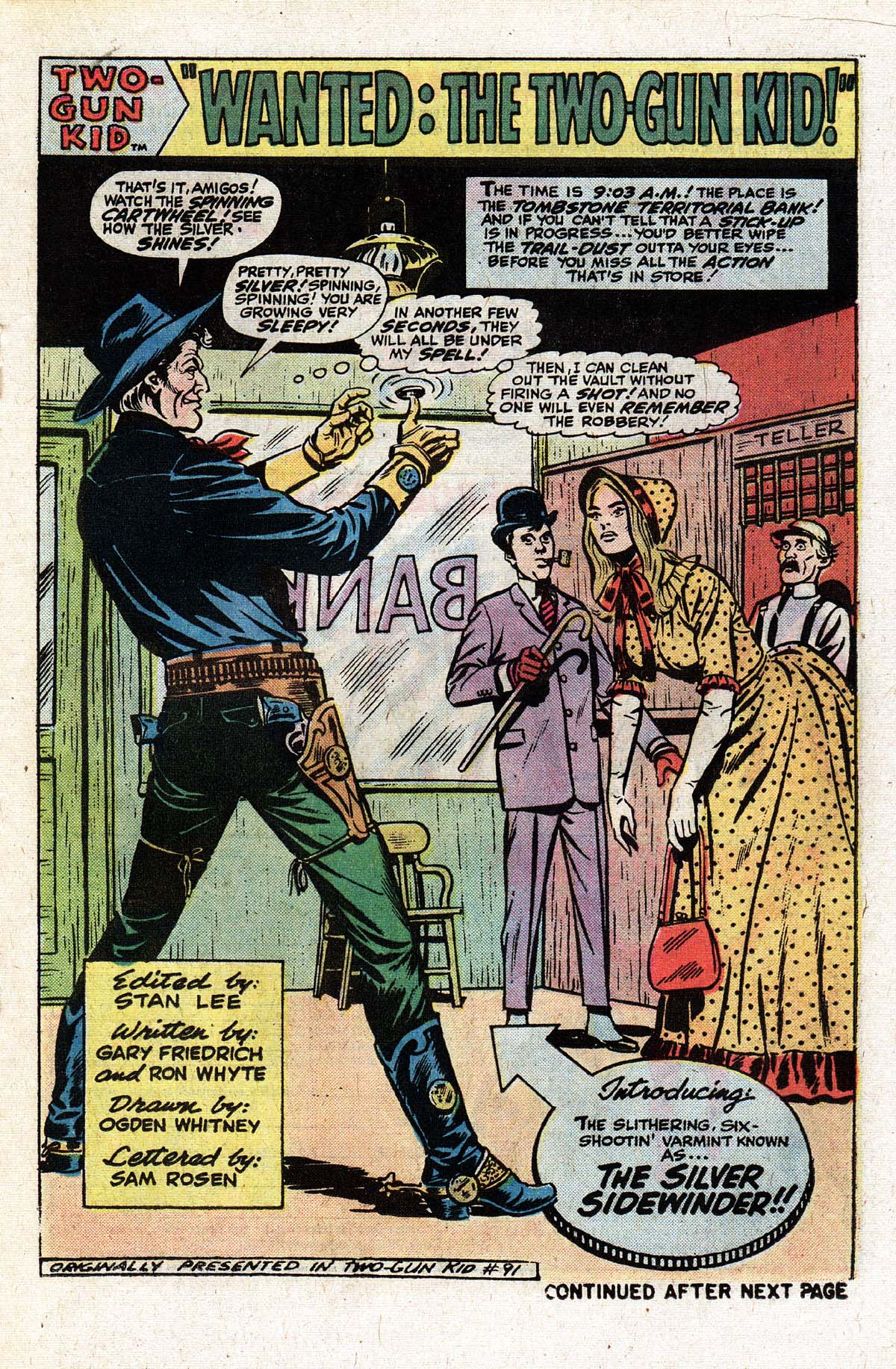 Read online The Mighty Marvel Western comic -  Issue #40 - 13