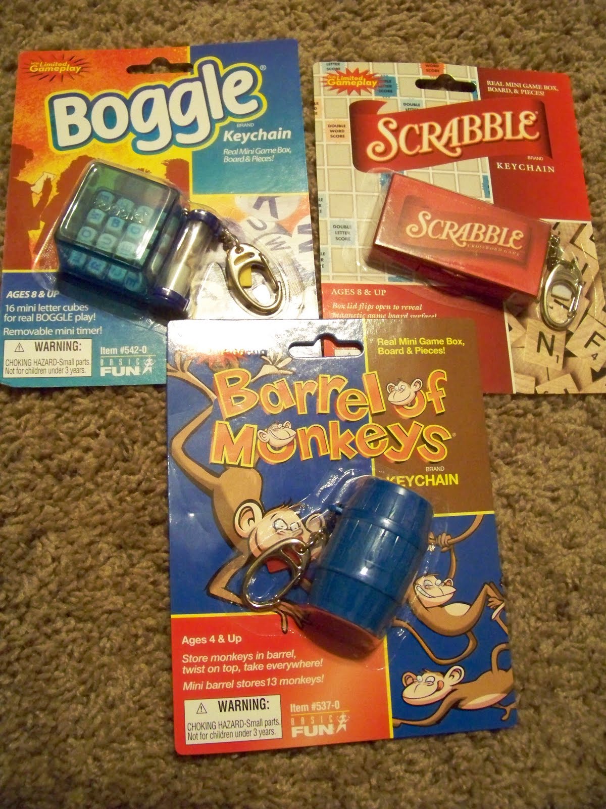 Wholesale Keychain Game Keychains Review + Giveaway (3 Winners) Open to