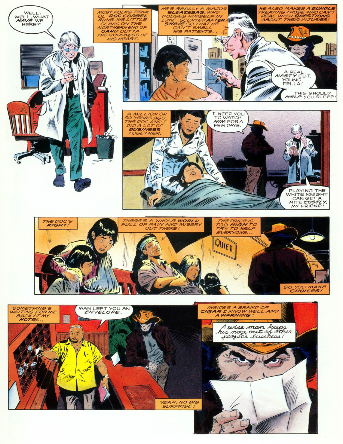 Read online Marvel Graphic Novel comic -  Issue #67 - Wolverine - Bloody Choices - 9