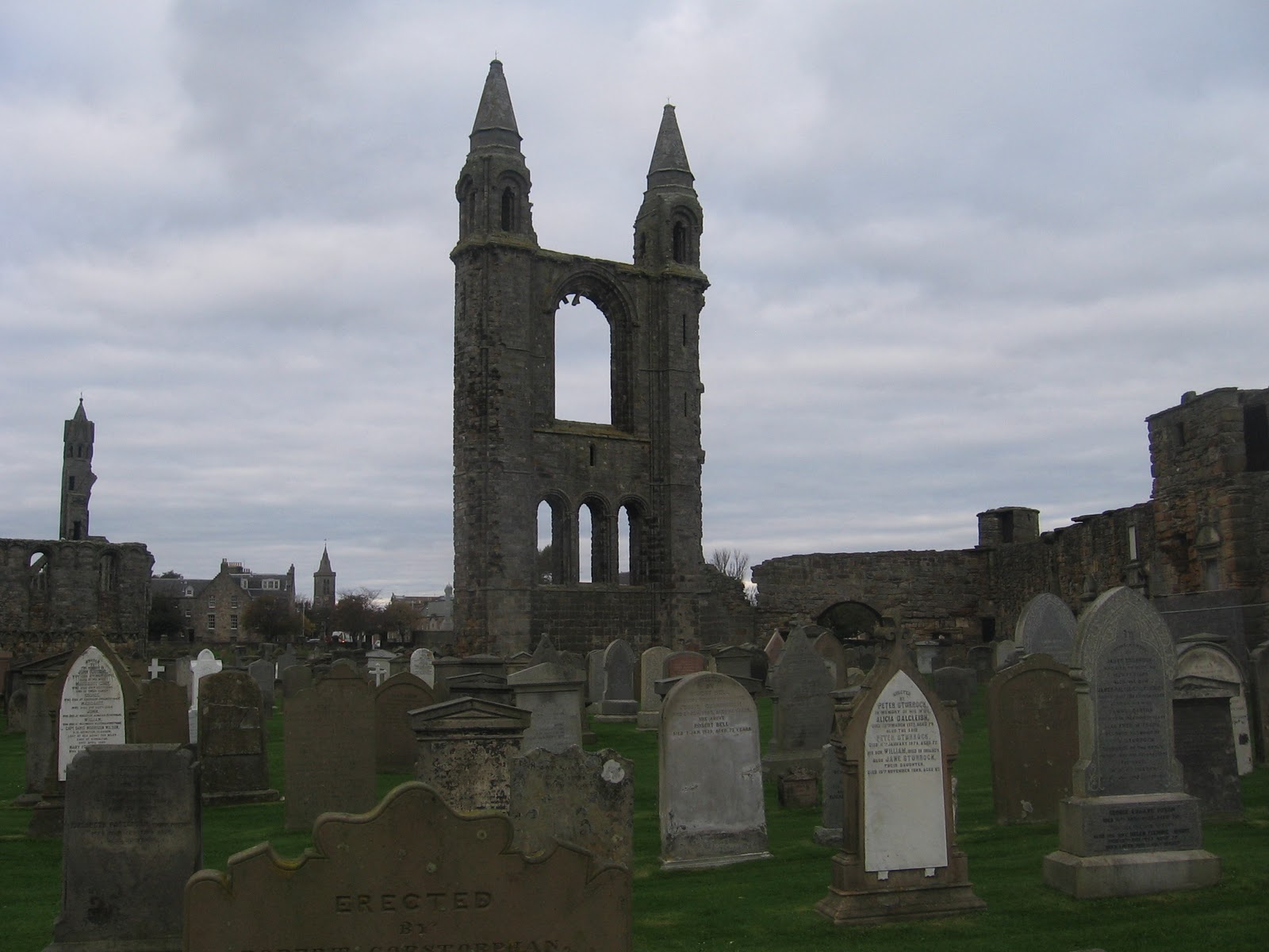 Scotland The Nutella Tour 2010 Day Four The Zombies of St Andrews