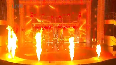 The Fab Five performing the Fire Tap Dancing act on America's Got Talent in the 2nd Quarterfinal on America's Got Talent 2009