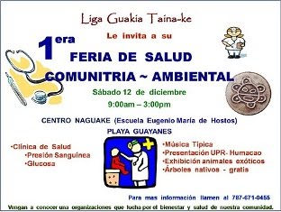 Exitosa  Feria  de  Salud  ~  Community  Healthy  Fair