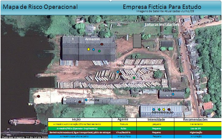 .: faça o mapa de Risco de sua empresa