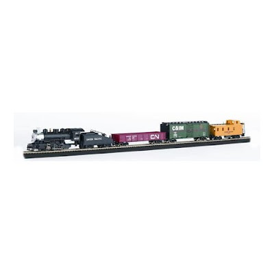  : Bachmann HO Scale Pacific Flyer Electric Train Set - Union Pacific