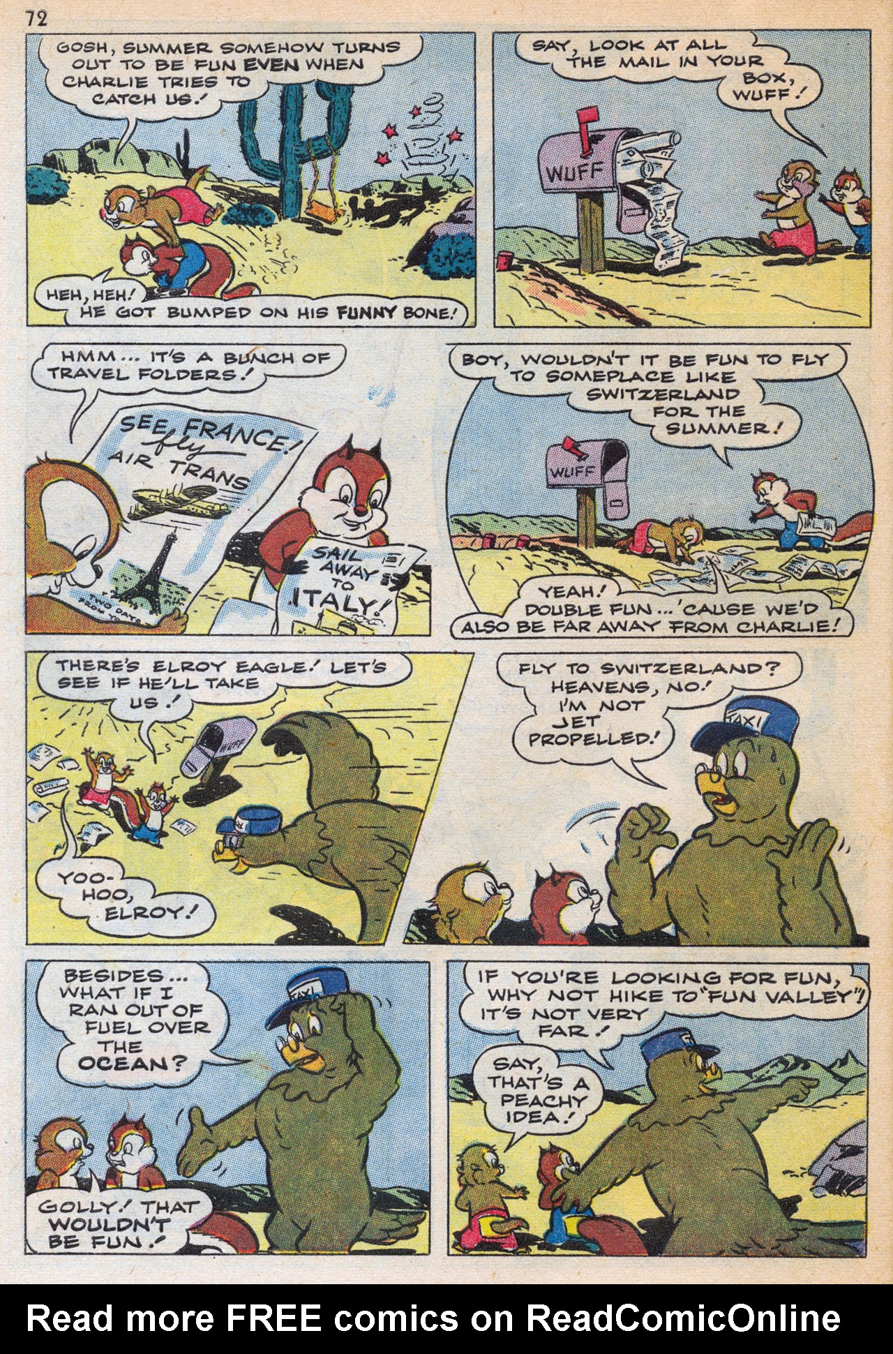 Read online Tom and Jerry's Summer Fun comic -  Issue #2 - 74