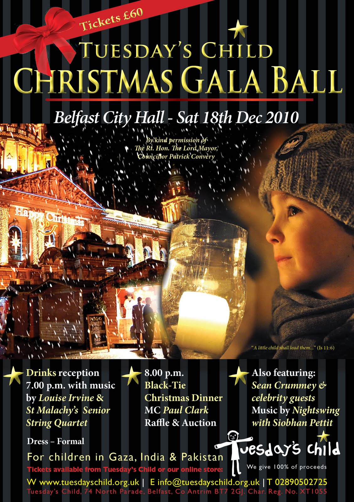 Belfast Business Centre Tuesday's Child Christmas Gala Ball