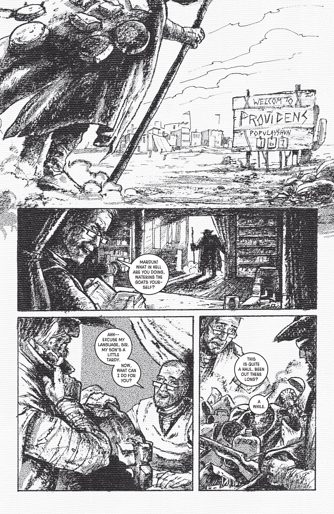 Read online Wasteland (2006) comic -  Issue #14 - 3