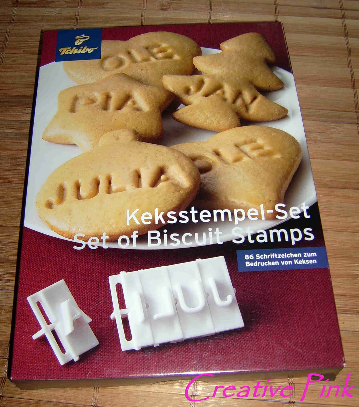 Creative-Pink: Keksstempel-Set