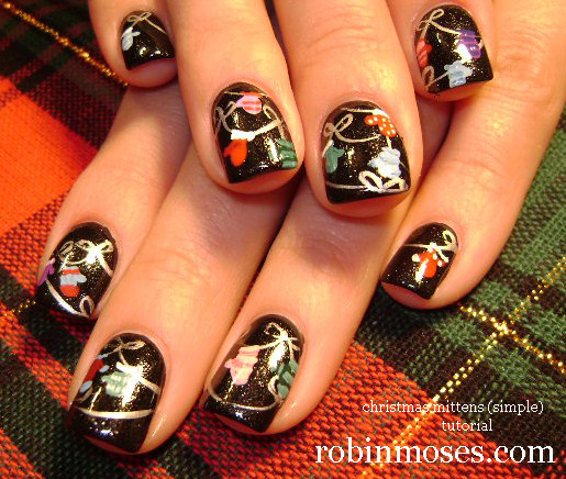 Christmas Nail Art Pictures - 23