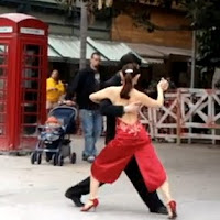 tango, carlos gardel, por una cabeza, dança de rua