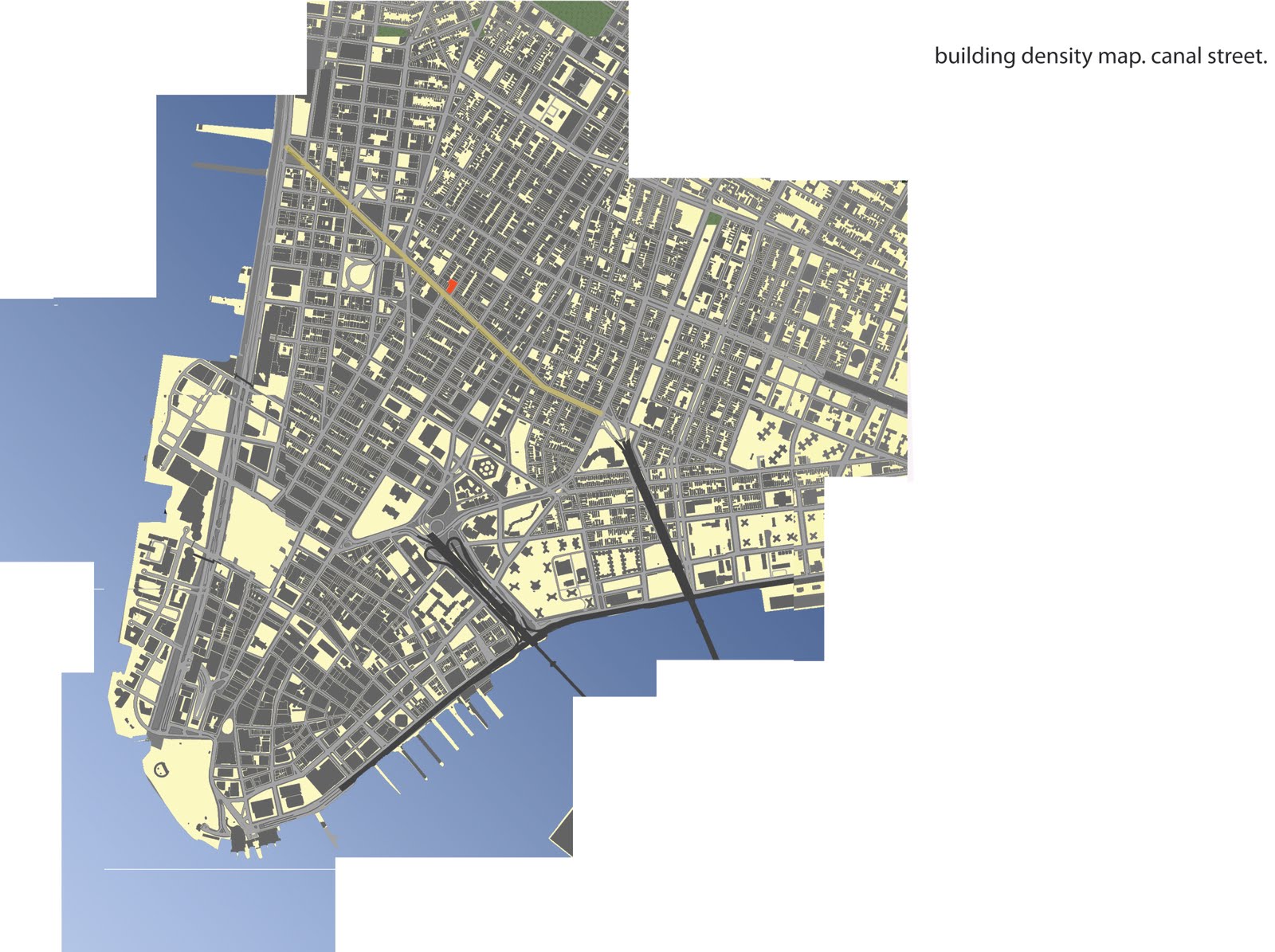 THE APP STUDIO: Canal Street Site Analysis Diagram