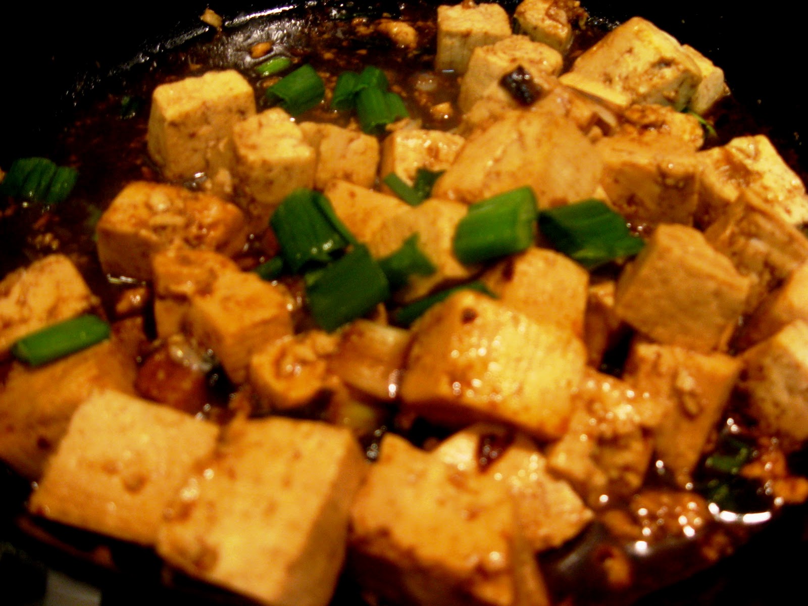 KCK Blogger TofuScallion Stir Fry