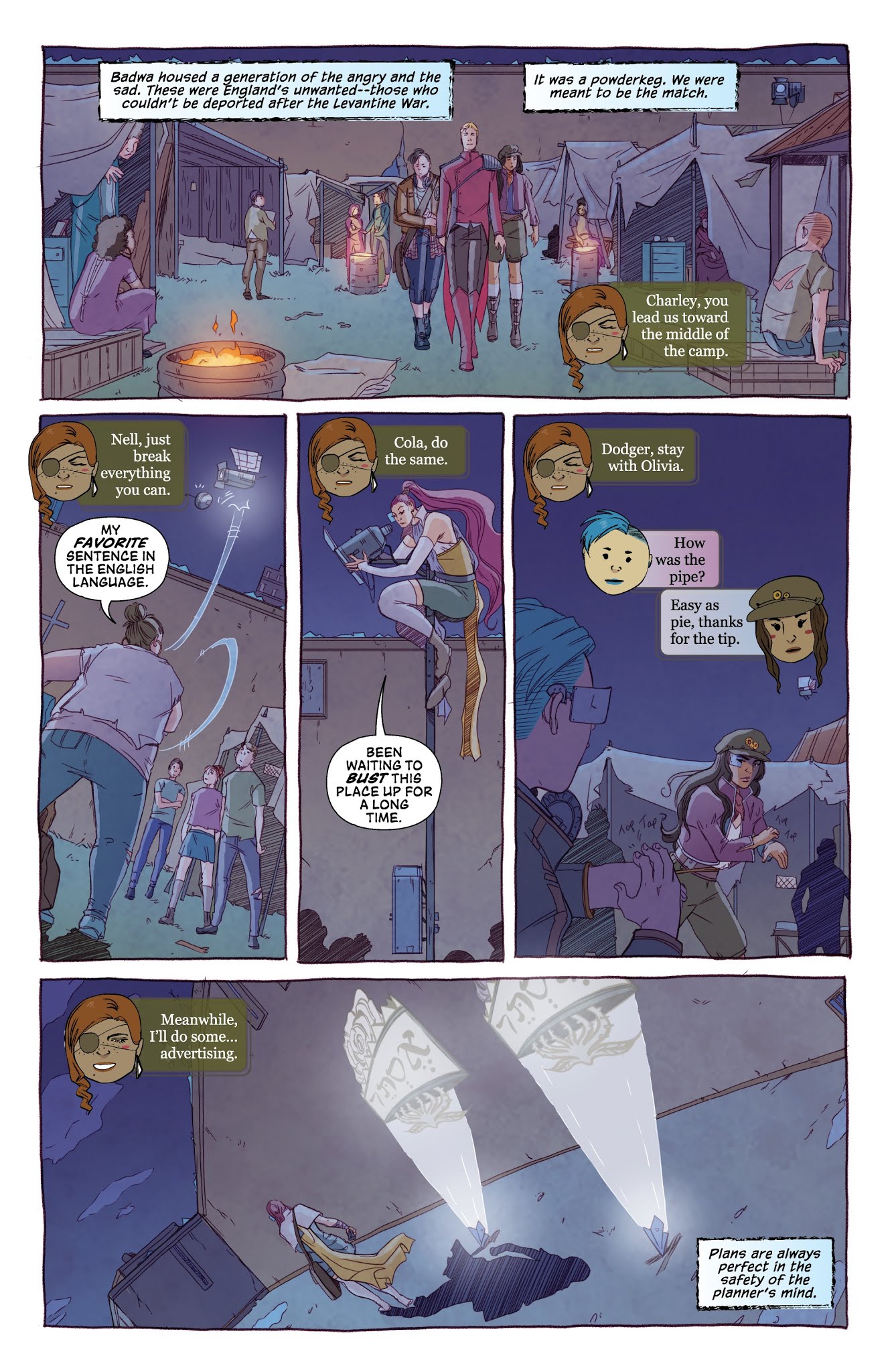 Read online Olivia Twist comic -  Issue #3 - 8