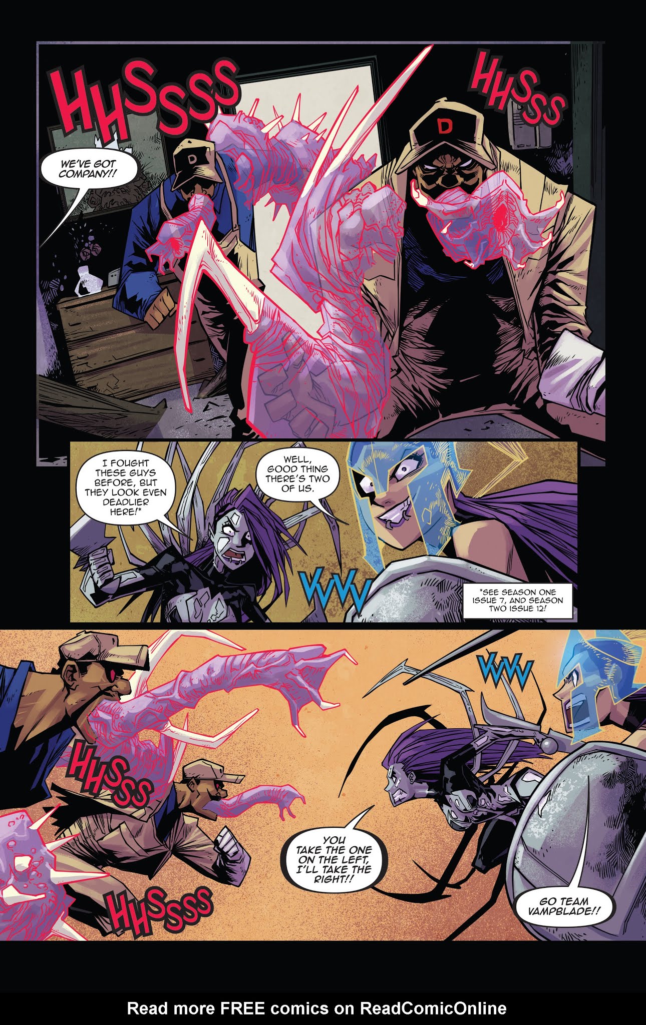 Read online Vampblade Season 3 comic -  Issue #3 - 13