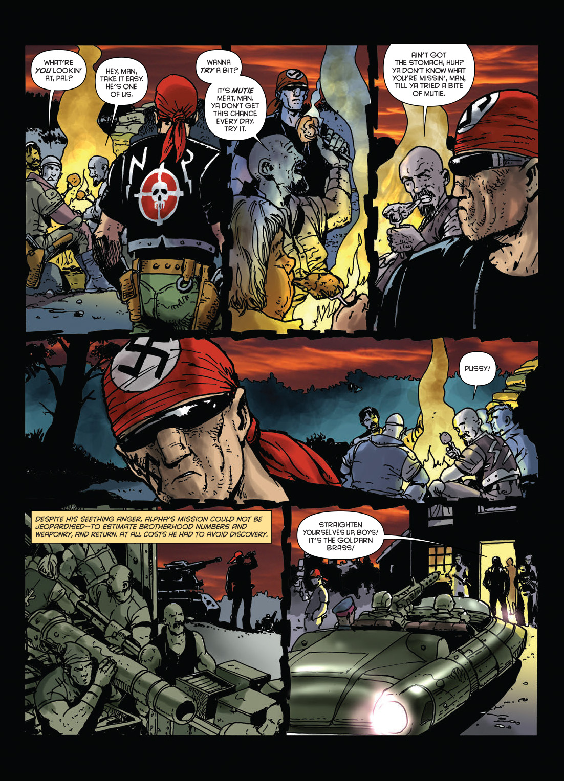 Read online Strontium Dog: The Life and Death of Johnny Alpha: Dogs of War comic -  Issue # TPB - 97