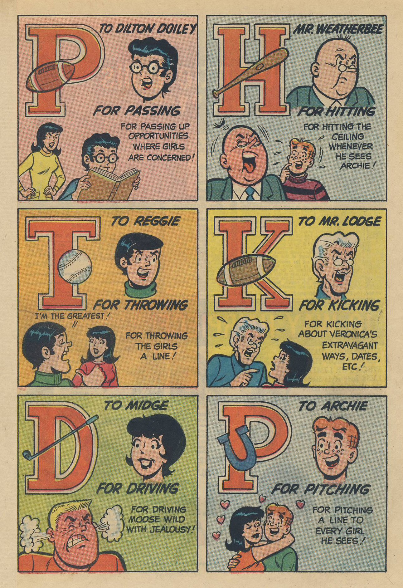 Read online Archie's Joke Book Magazine comic -  Issue #135 - 11