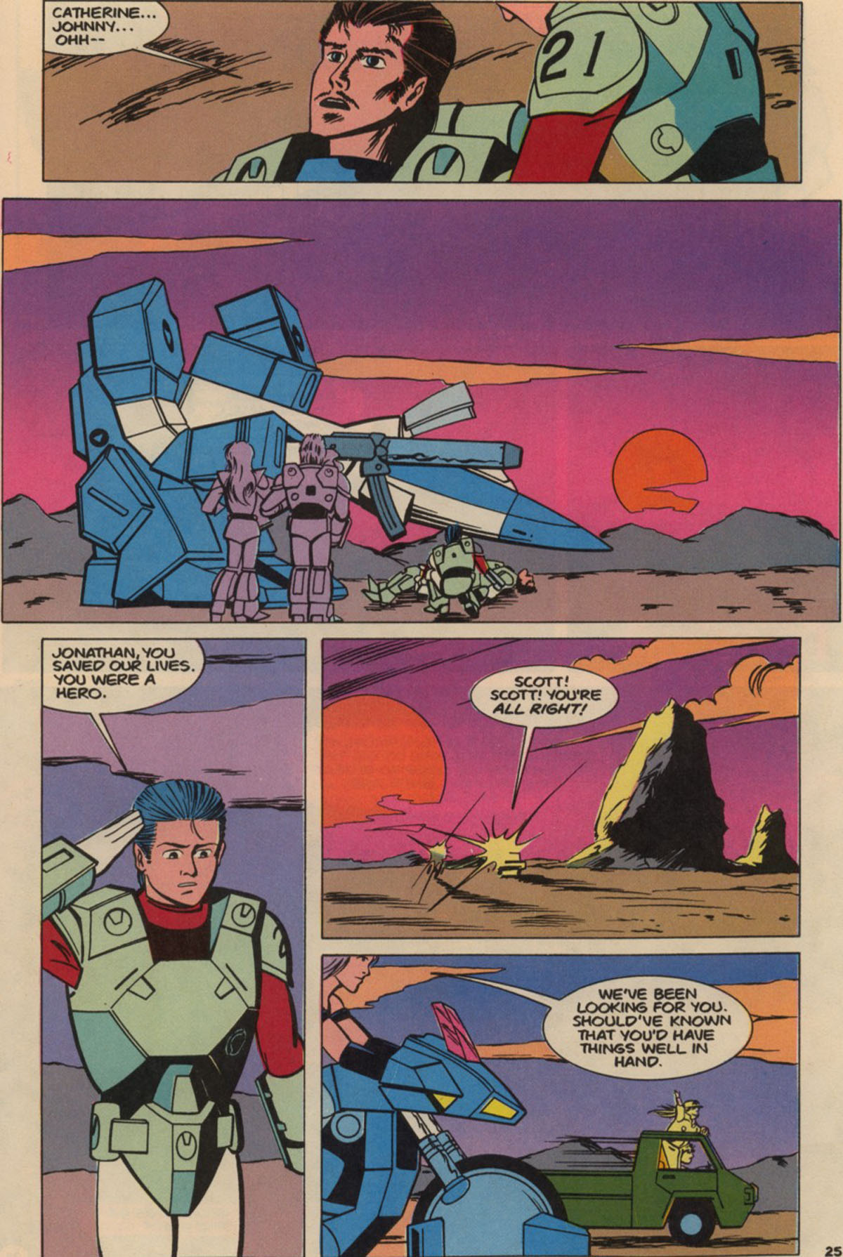Read online Robotech The New Generation comic -  Issue #8 - 31