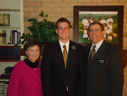 President and Sister Drewes with Elder Nelson