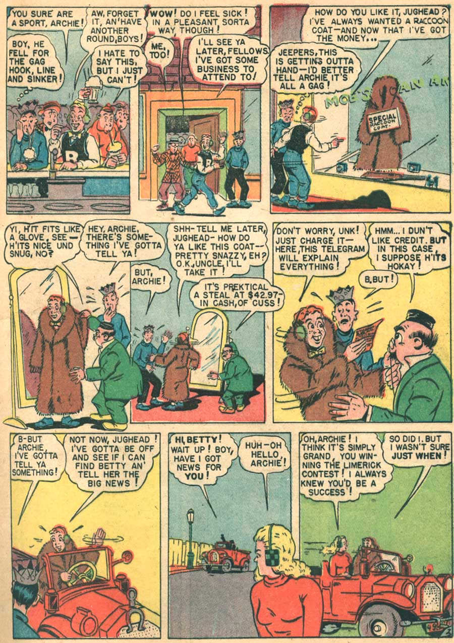 Read online Pep Comics comic -  Issue #34 - 57